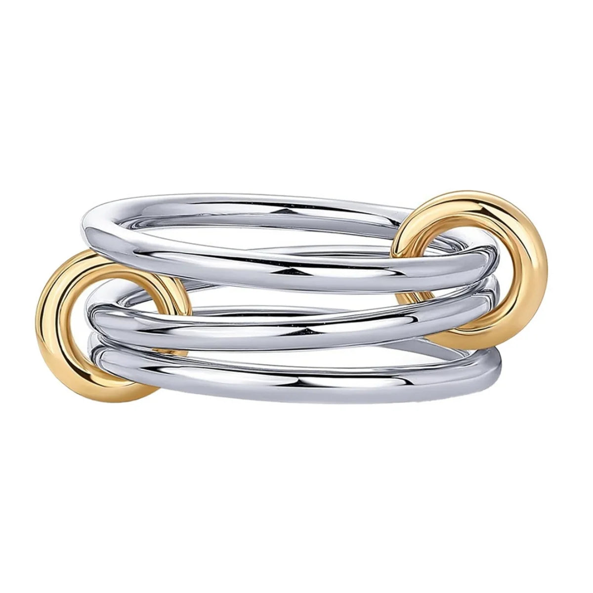 Chic Two - Tone Ring Set